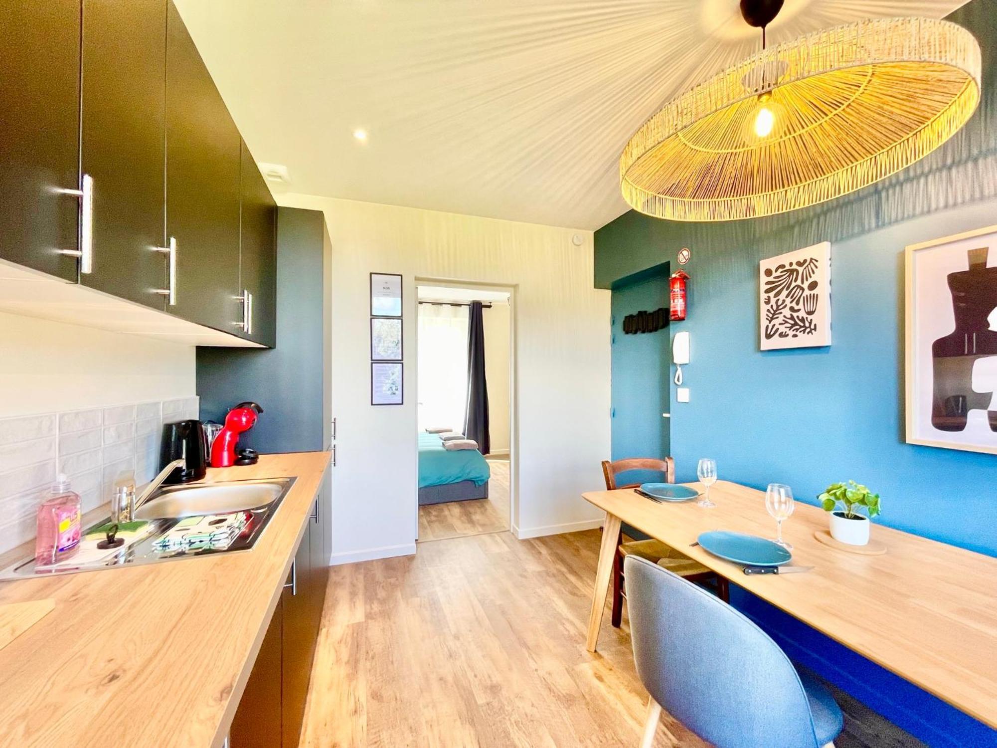 Appartements A Lorient - Tout Confort - Internet Fibre - Nouveau Buitenkant foto
